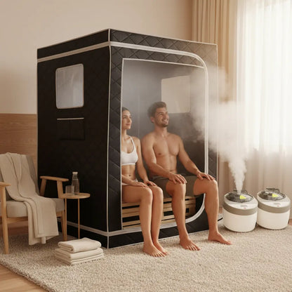 2-Person Portable Steam Sauna for Two - Home Relaxation and Wellness - NomadSteam