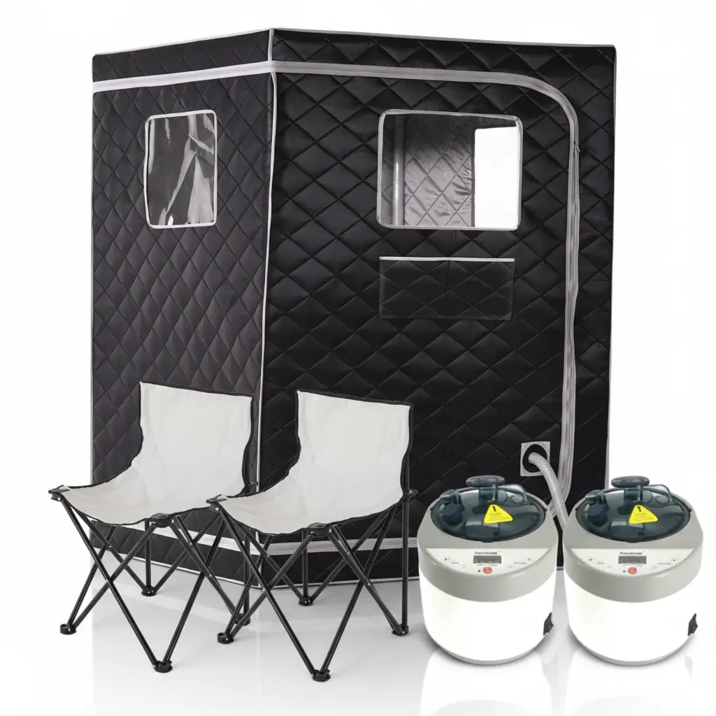 2-Person Portable Steam Sauna for Two - Home Relaxation and Wellness - NomadSteam